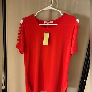 Michael Kors Top - more like a coral color